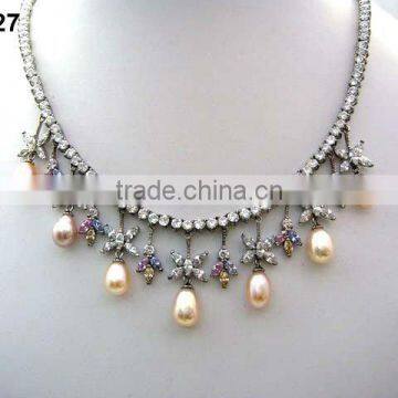 costume pearl necklace jewelry