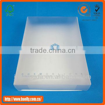 High quality cosmetic plastic box packaging