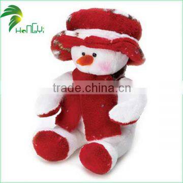 Soft cheap plush snowman toys , snowman plush toy , plush snowman