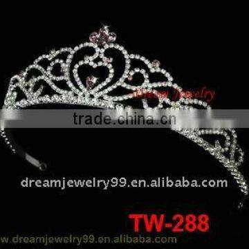 fashion tall pageant crown tiara