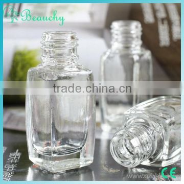 2015 beauchy New Product bottle glass crystal bottle for nail polish