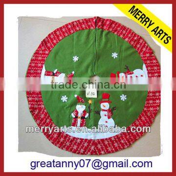 Felt Tree Skirt - Christmas Decoration custom new product christmas tree skirt