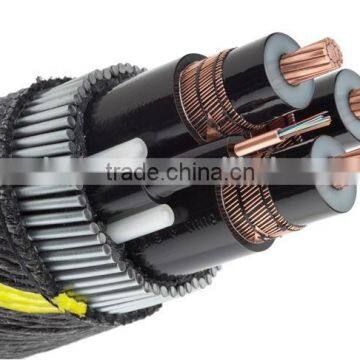 Rated Voltage 1kV Copper Conductor PE Insulated Aerial Cable