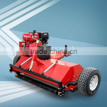 side wheel and rear wheel adjustable gasoline engine atv mower