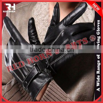 Genuine Leather Driving Gloves, Safety Gloves, Sheep Full Grain Driving Gloves