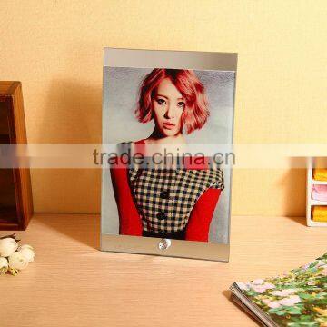 Rectangle shape glass photo frame as a wedding gift