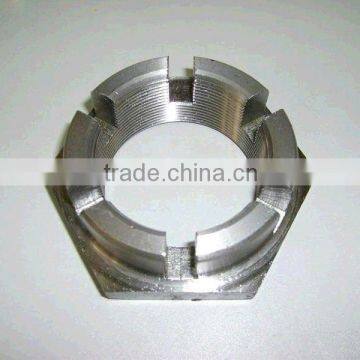 Hex Slotted Nut