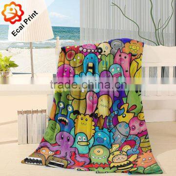 2016 Latest Good Quality Heat Transfer Custom Korean Blanket photo-3
