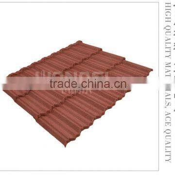 Small Sand Coated Metal Roofing Tiles Clip in Tile Building Materials Stone