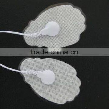 Hands shape non-woven fabrics electrode pads