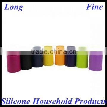 Multi-Color and Leak Proof Silicone Wine Caps