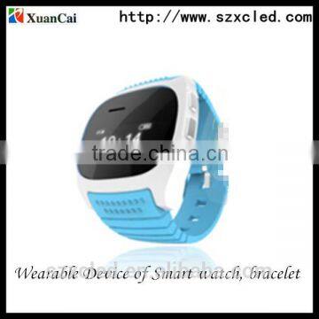  Smart bluetooth watch with phone book/ blutooth music function
