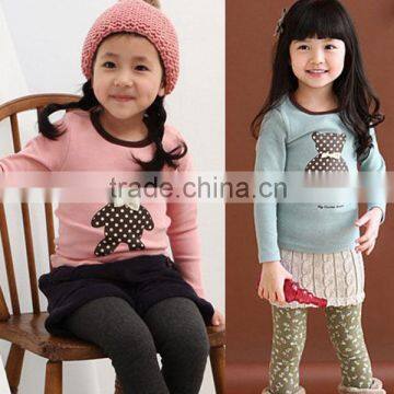 Wholesale Bear Printing Children Girl ClothingT-shirt From China Supplier                        
                                                Quality Choice