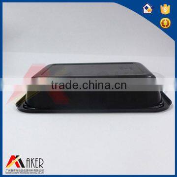 Rectangle Black CPET 100% Virgin Material Food Plastic Microwavable Tray photo-3