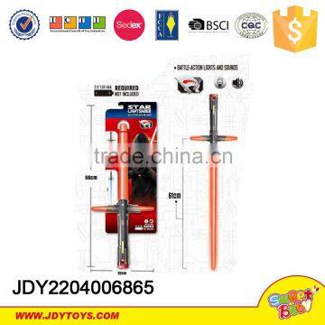 Plastic cheap light up toys electric flashing stick swords kids toy