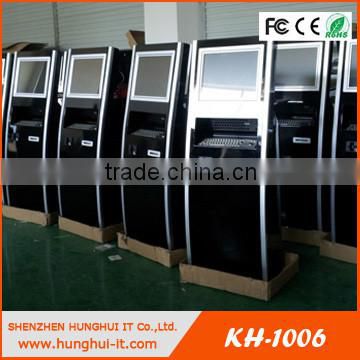 19'' Interactive Self-service Touch Screen Kiosk With Cash Acceptor