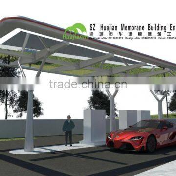 PVDF PTFE Self-cleaning Economical Membrane Structure Fit for Toll Station photo-2