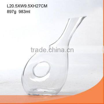 Glass Wine Decanter Crystal Wine Decanter Single Glass Decanter
