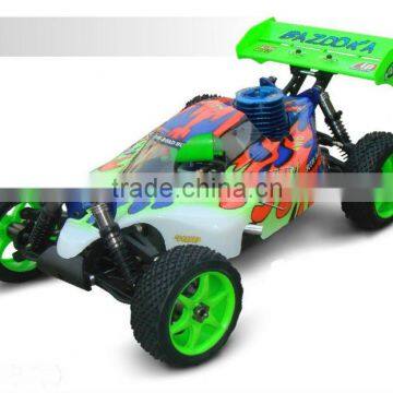 HSP 1/8th 4WD Gasoline 2.4Ghz Bazooka Nitro 4WD Off Road RC Buggy