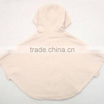 Stylish Baby Cape Outwear Coat Soft Cotton Toddle Baby Cloak With Hat photo-3