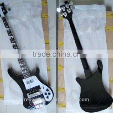 4 string black colour Rik electric bass guitar