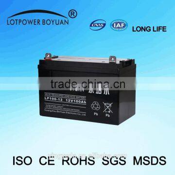 12v 100ah made in china solar power gel battery cheap