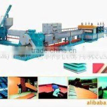 XPS foaming boards extrusion/ XPS foaming sheet extrusion machine