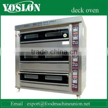 CB-D309 Three deck nine trays electric deck oven