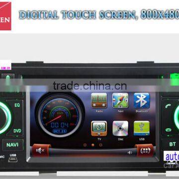 Car dvd player for Jeep Grand Cherokee Patriot Commander car GPS Navigation Satnav Radio car player video