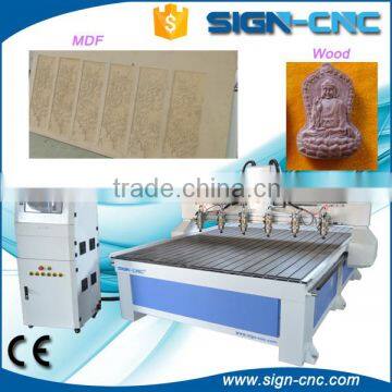 Multi Heads Cnc Router for Wood Carving / 1325 Cnc Wood Engraving Machine / Mdf CNC Router photo-3