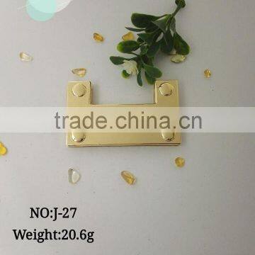 Wholesale light gold leather shoulder accessory for handbags