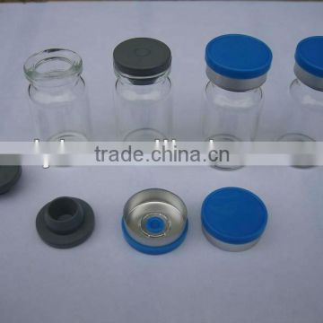 10ml tubular vial plastic and aluminum cap with logo