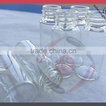 Perfume clear bottle with sprayer, small bottle for perfume sample with sprayer