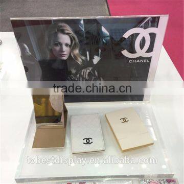 2016 hot sale top grade acrylic display block, cosmetic display cabinet