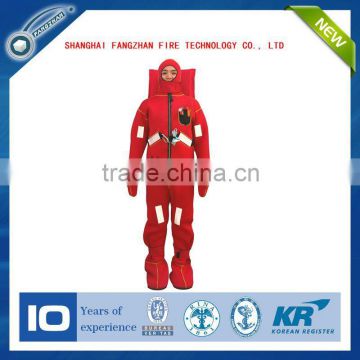 Thermal insulated life saving immersion suit