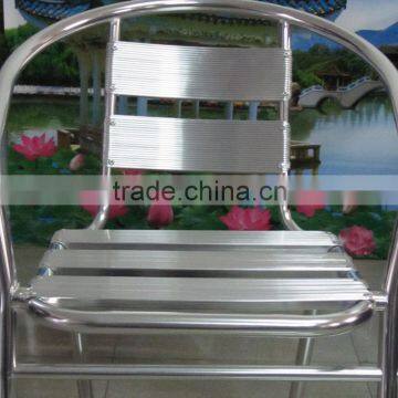 00 Aluminum Furniture Modern Light Weight Stacking Bar Chair YC002A