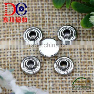 8MM Shiny Silver Hang Plating Brass Garment Rivet photo-3