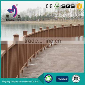 Long lasting cheap WPC wood plastic fence designs panels