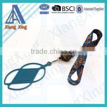 Heat transfer printed lanyard with your badge holder