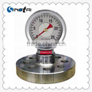 Type 200Y Dual Scales Flanged Manifold Pressure Gauge photo-2