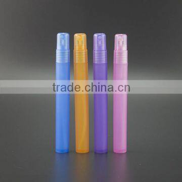 colored 10ml plastic pen perfume bottle