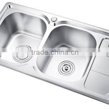 SC-215 CUPC hotsale stainless steel kitchen sink with tray