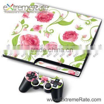2014 Latest Welcomed Product Vinyl Skin Stickers For PS3 Slim Console Controller