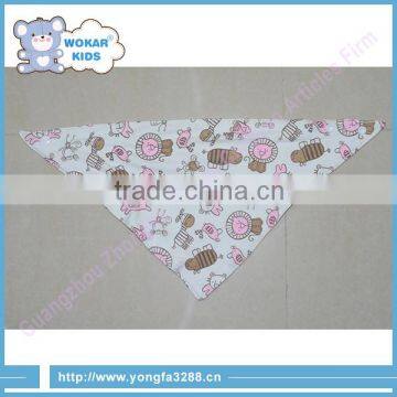 Factory Direct Sale Cotton/Polyester Custom Baby Bibs