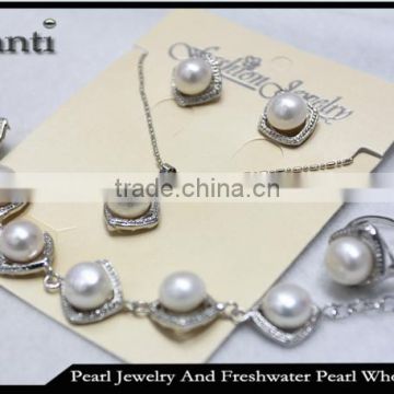 Indian jewelry wholesale suppliers freshwater pearl earring sets