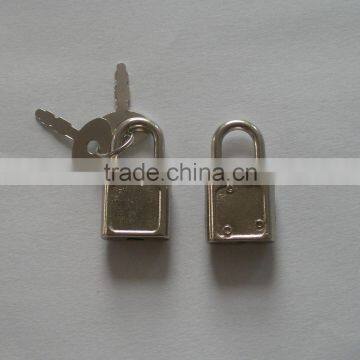 metal padlock with smooth surface