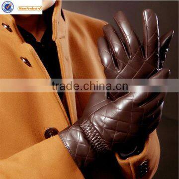 High Quality Black Goat Leather Glove