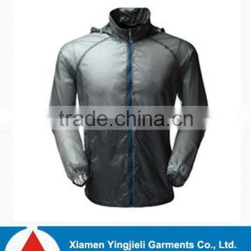 2015 Fleece lining Nylon waterproof Rain jacket for men - 7 Years Alibaba Experience