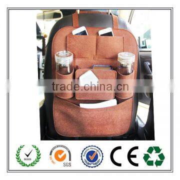 Wholesale Convenient Handmade Custom High Quality Felt Car Back Seat Organizer