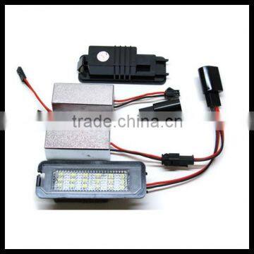 canbus LED Number License Plate Light for vw Golf5 Golf6